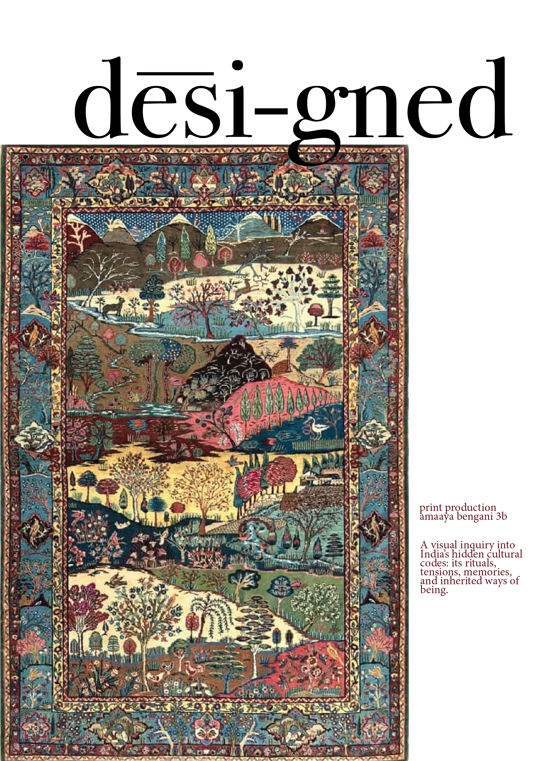 desi-gned front cover